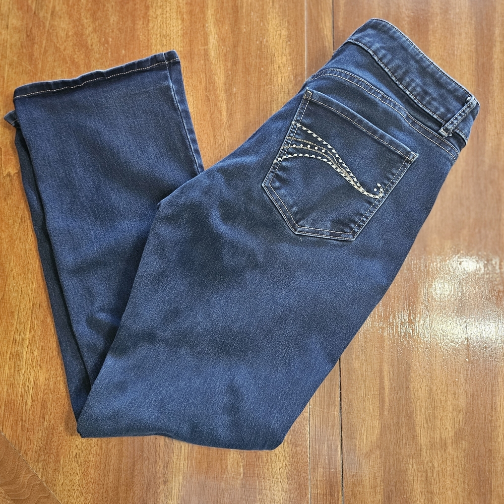 Lee Women's Dark Blue Straight Leg Jeans